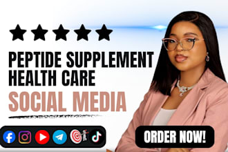be your peptide ads, social media marketing manager peptide facebook ads manager
