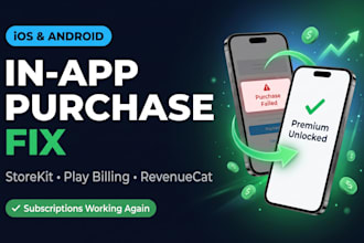 fix flutter in app purchase, revenuecat and subscription issues