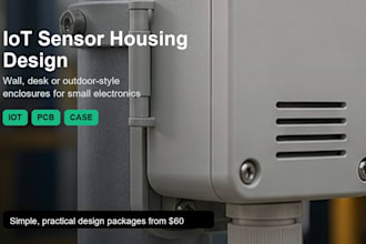 design a 3d printable pcb enclosure
