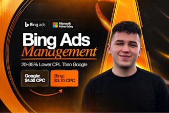 set up and manage bing microsoft ads to get you leads at lower CPC