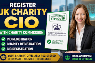 register UK charity cio with charity commission