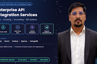 integrate oracle fusion api with saas invoicing and accounting app