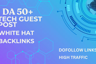 publish powerful tech backlinks with premium tech guest post