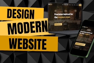 build a modern website for you