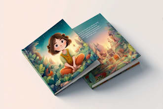 illustrate professional childrens book character design storybook art