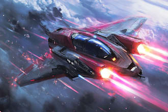 design spaceships and sci fi vehicles
