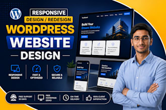 design or redesign your wordpress website with a free demo