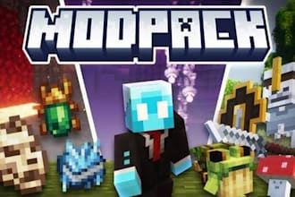 setup custom forge or fabric minecraft modpack