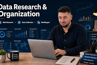 research, collect, and organize data for your business