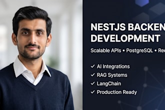 build scalable rest apis and backend services using nestjs and bunjs