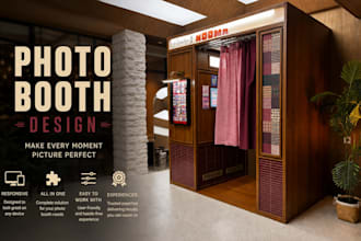design your photobooth for fabrication and production