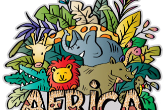 design a professional zoo and wildlife logo