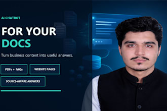 build a rag chatbot for your documents and website