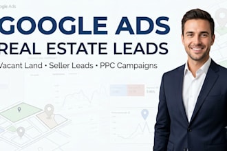 run google ads for vacant land seller lead generation