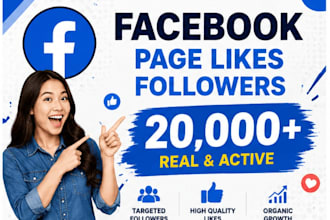buy 20,000 facebook followers
