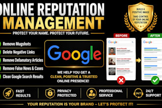 remove mugshots delete negative links bad articlea false news cases from google