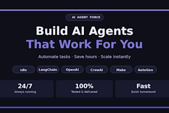 build ai agent workflows to automate your business tasks