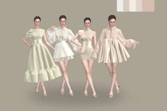 create professional 3d fashion garment designs in clo3d
