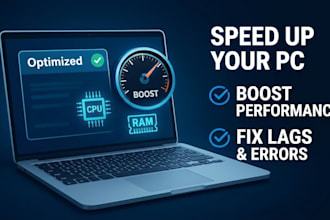 optimize your PC for gaming, fix lag and boost fps