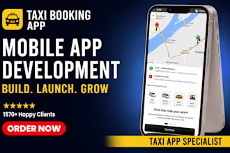 develop taxi booking app