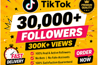get you 20,000 tiktok followers high quality service