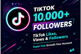 get you 20,000 tiktok followers high quality service