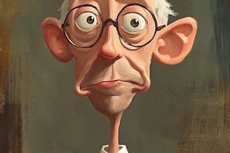 draw satire, editorial or political cartoons for you