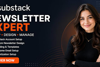 setup substack account substack newsletter design substack promotion beehiiv