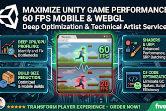 optimize your unity game performance