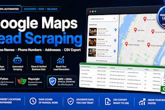 google maps lead scraping with python