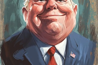 do digital political cartoon for political cartoon