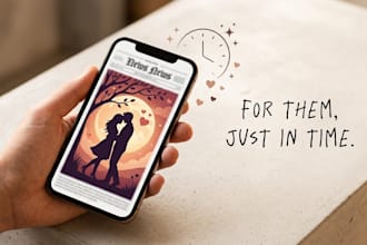 make you a last minute romantice gift for your partner