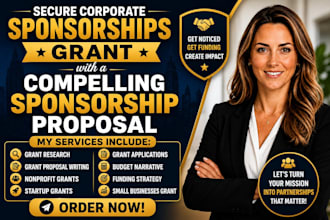 secure corporate sponsorships grant with a compelling sponsorship proposal