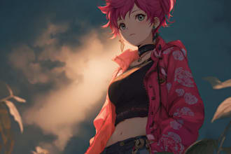 create awesome anime art