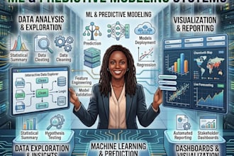 data analysis, visualization, machine learning, and predictive modeling