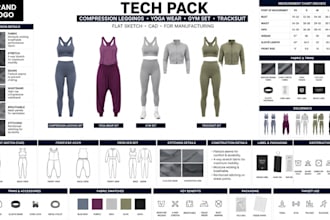 make compression leggings yoga wear gym set tracksuit ech pack for manufacturing