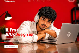 creative protoflio in uiux designer