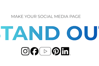 take your social media page to the next level