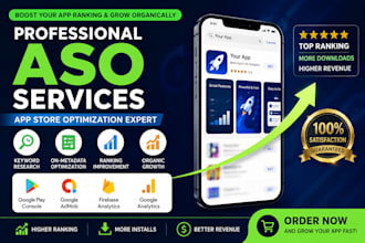 do aso for ios and android apps and games with keywords ranking and growth