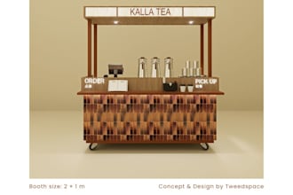 design custom booths events and interior spaces