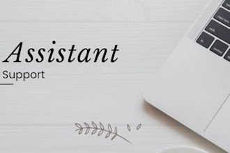 be your remote virtual assistant for data entry and chat support