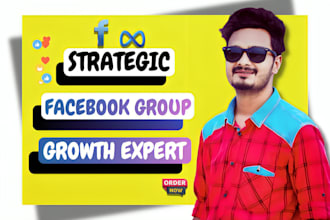 be your facebook group manager and organic growth expert