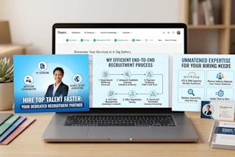 provide end to end recruitment and talent acquisition service