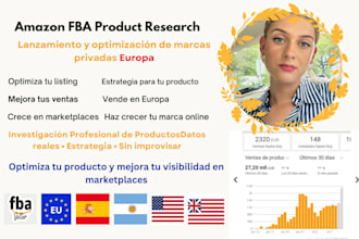 investigación de productos para amazon fba, consultor de amazon fba