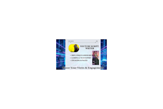 youtube script writer fast