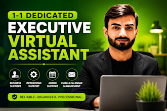 be your executive virtual assistant for business support