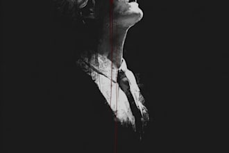 create realistic dark art horror illustrations
