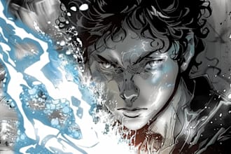 anime manga comic book illustration webtoon panels manga artist graphic novel