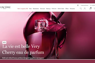 design pefume shopify store perfume website fragrance website