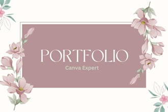 do professional canva graphic design